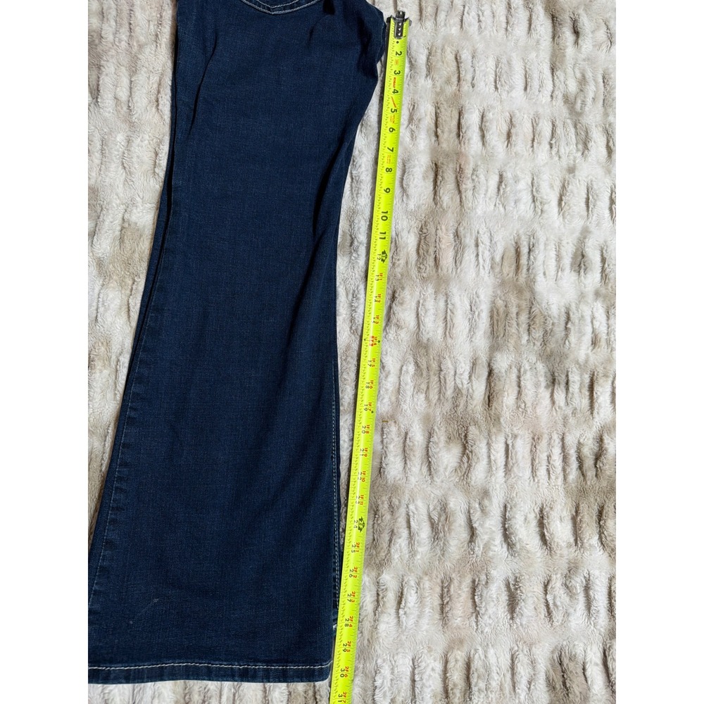 NWT Lucky Brand Womens Low Rise Flare Jeans Dark Wash Advanced Stretch 4/27A NEW - Picture 7 of 7